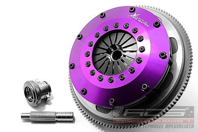 Xtreme Performance - 200mm Rigid Ceramic Twin Plate Clutch Kit Incl Flywheel 1200Nm KNI20523-2E