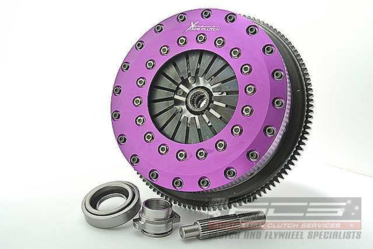 Xtreme Performance - 230mm Carbon Twin Plate Clutch Kit Incl Flywheel 1670Nm KNI23530-2P