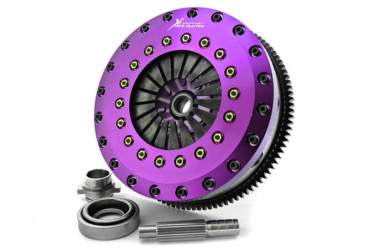 Xtreme Performance - 230mm Rigid Ceramic Twin Plate Clutch Kit Incl Flywheel 1800Nm KNI23531-2E