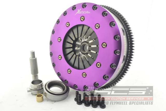 Xtreme Performance - 230mm Carbon Twin Plate Clutch Kit Incl Flywheel 1670Nm KNI23531-2P