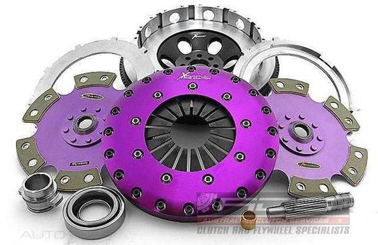 Xtreme Performance - 230mm Rigid Ceramic Twin Plate Clutch Kit Incl Flywheel 1800Nm KNI23543-2E