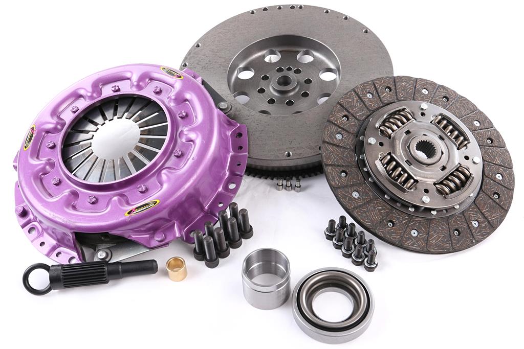 Clutch Kit - Xtreme Performance Heavy Duty Organic Incl Flywheel 380Nm 800kg (35% inc.) Conversion kit Dual-mass to solid flywheel KNI24540-1A