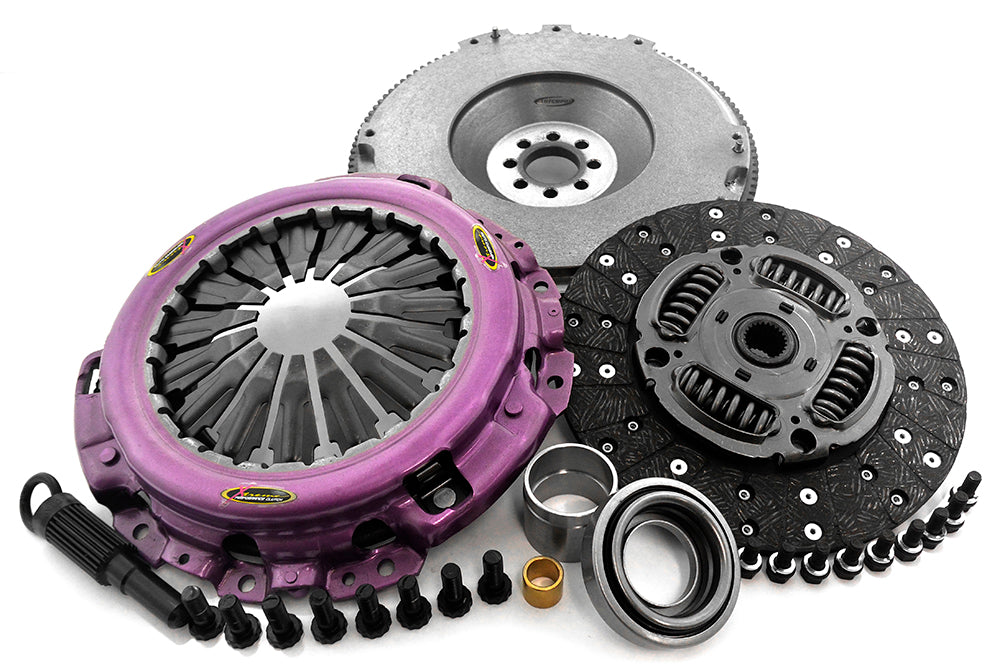 Clutch Kit - Xtreme Performance Heavy Duty Organic Incl Flywheel 625Nm 1285kg (30% inc) Conversion kit Dual-mass to solid flywheel KNI25525-1A