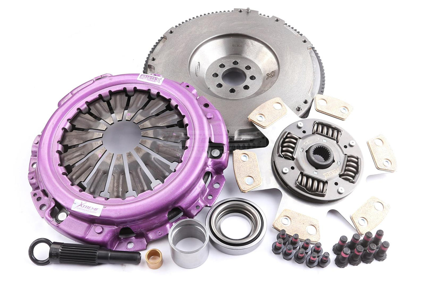 Clutch Kit - Xtreme Performance Race Sprung Ceramic Incl Flywheel 1700kg (70% inc) 1110Nm KNI25525-1R