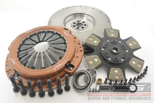 Clutch Kit - Xtreme Outback Heavy Duty Sprung Ceramic Incl Flywheel 850Nm 1100KG (40% inc.) KNI28514-1B