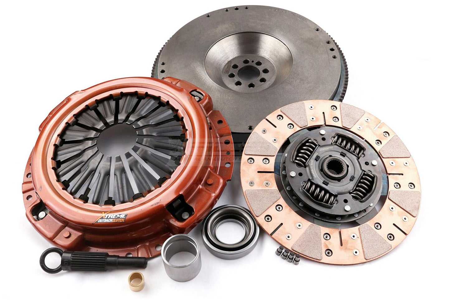 Clutch Kit - Xtreme Outback Heavy Duty Sprung Ceramic Incl Flywheel 850Nm 1100KG (40% inc.) KNI28515-1B