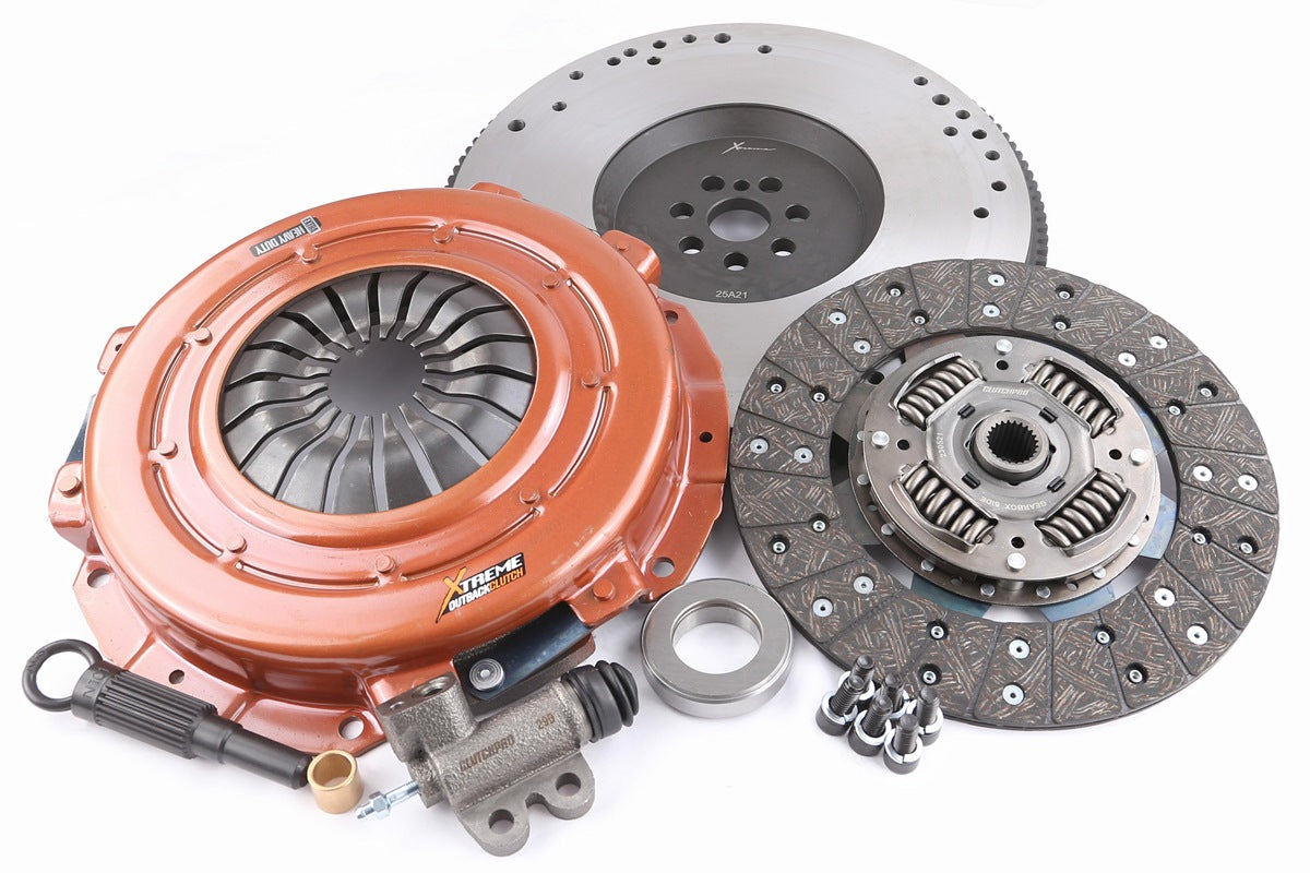 Clutch Kit - Xtreme Outback - Extra Heavy Duty Organic Incl Flywheel 760Nm 1300Kg (45% Increased) - Upgrade Kit KNI28596-1AX