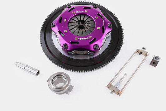 Xtreme Performance - 184mm Sprung Ceramic Twin Plate Clutch Kit Incl Flywheel 1220Nm KSU18520-2B