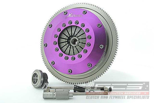 Xtreme Performance - 200mm Sprung Ceramic Twin Plate Clutch Kit Incl Flywheel 1200Nm KSU20520-2B