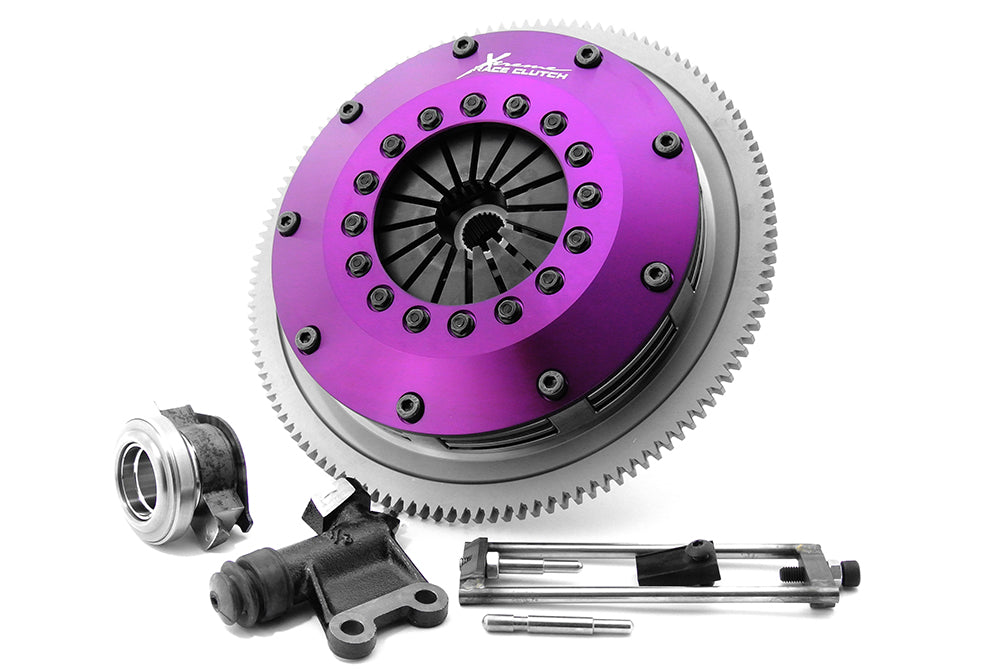 Xtreme Performance - 200mm Sprung Ceramic Twin Plate Clutch Kit Incl Flywheel 1200Nm KSU20521-2B