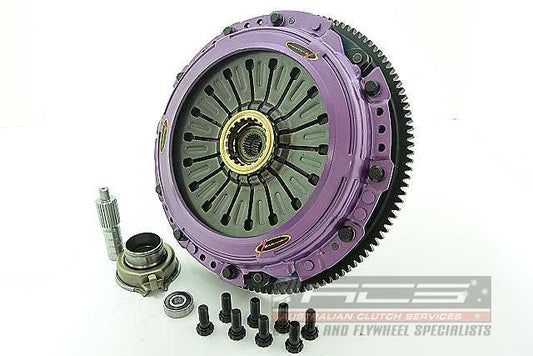 Xtreme Performance - 230mm Organic Twin Plate Clutch Kit Incl Flywheel 1200Nm KSU23531-2G