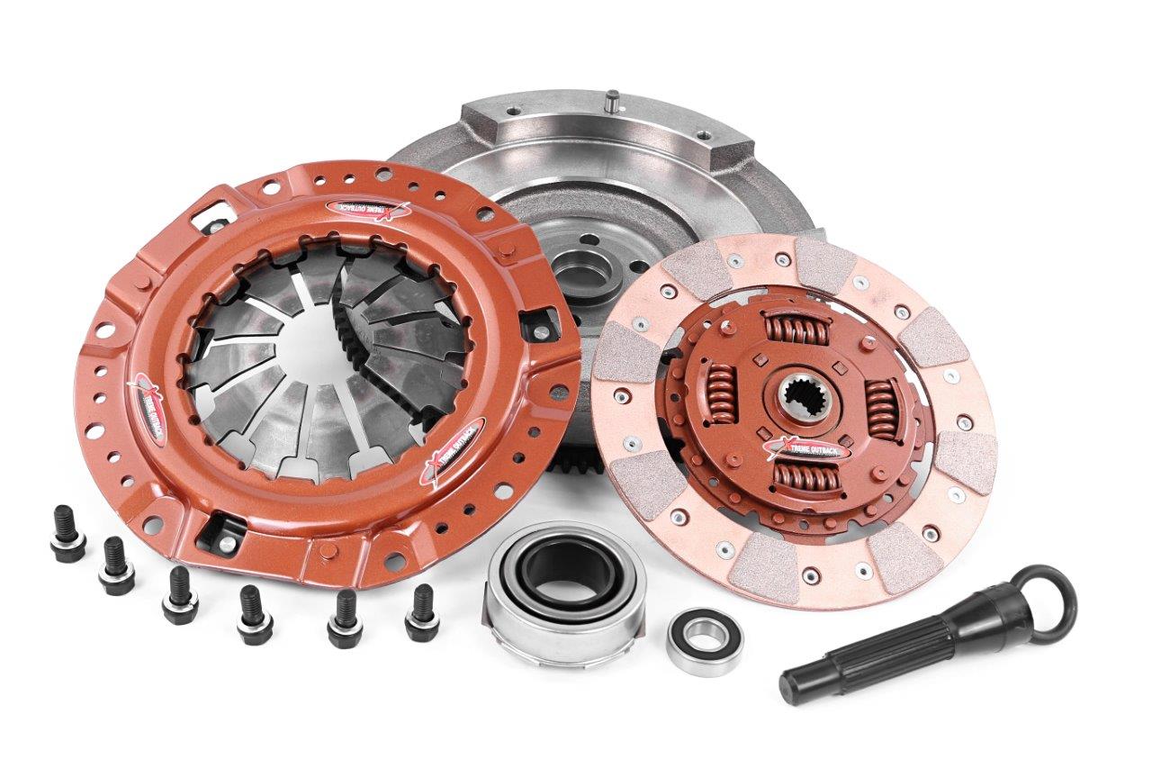 Clutch Kit - Xtreme Outback Heavy Duty Cushioned Ceramic Incl Flywheel 350Nm  KSZ19520-1C