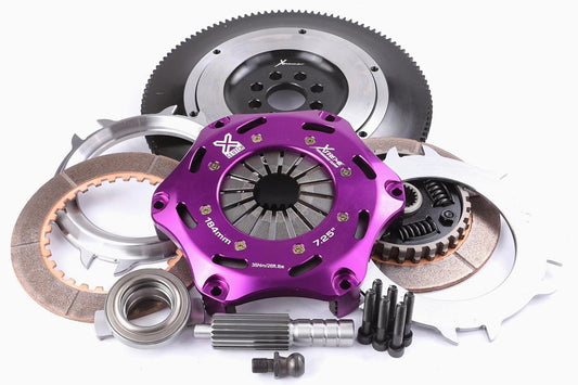 Xtreme Performance - 184mm Sprung Ceramic Twin Plate Clutch Kit Incl Flywheel 1220Nm KTY18520-2B