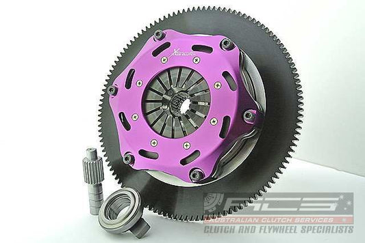 Xtreme Performance - 184mm Rigid Ceramic Twin Plate Clutch Kit Incl Flywheel 1220Nm KTY18520-2E