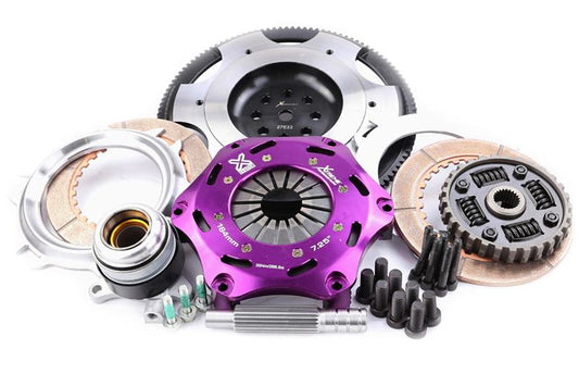 Xtreme Performance - 184mm Sprung Ceramic Twin Plate Clutch Kit Incl Flywheel & CSC 1220Nm KTY18628-2B