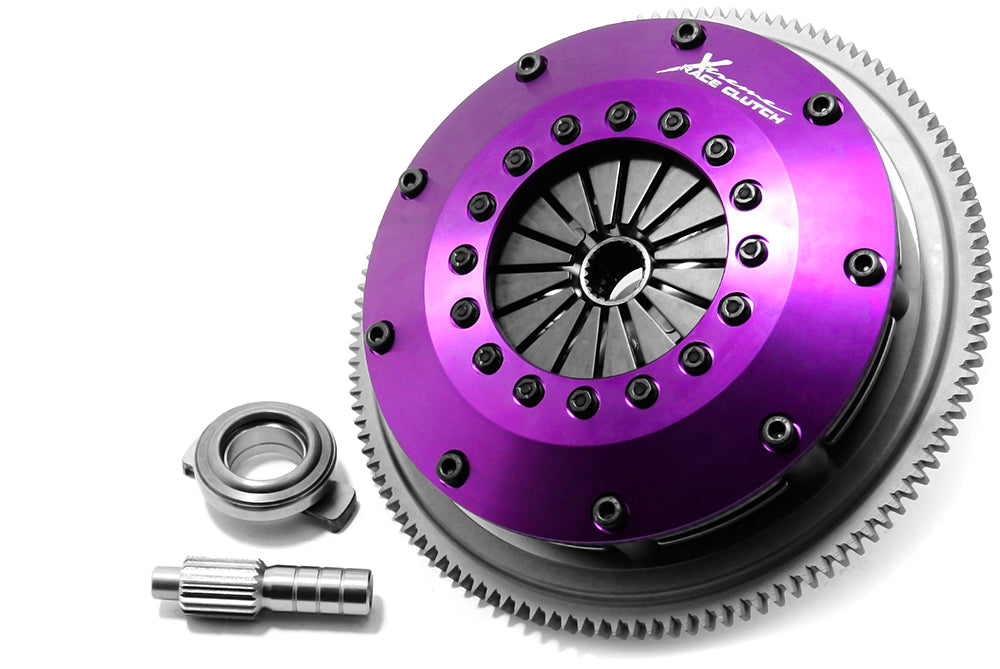 Xtreme Performance - 200mm Rigid Ceramic Twin Plate Clutch Kit Incl Flywheel 1200Nm KTY20520-2E