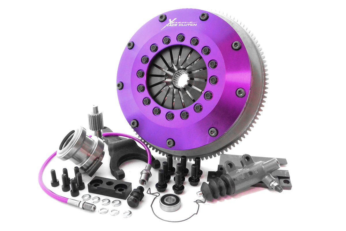 Xtreme Performance - 200mm Sprung Ceramic Twin Plate Clutch Kit Incl Flywheel 1200Nm KTY20530-2B