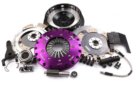 Xtreme Performance - 230mm Rigid Ceramic Twin Plate Clutch Kit Incl Flywheel 1800Nm KTY23536-2E