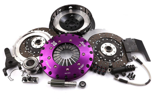 Xtreme Performance - 230mm Organic Twin Plate Clutch Kit Incl Flywheel 1200Nm KTY23536-2G