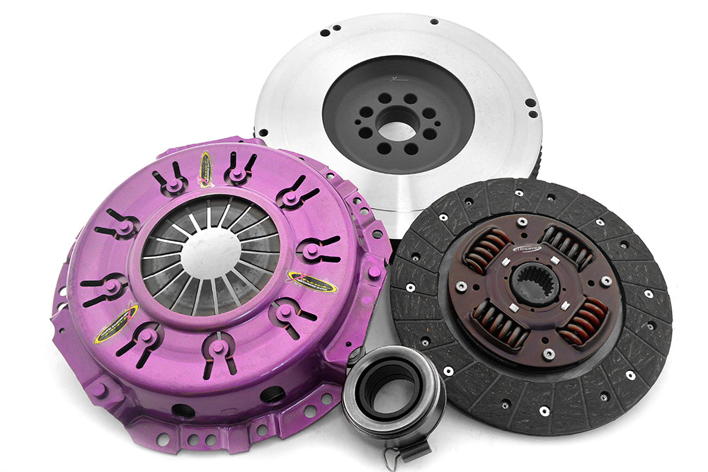 Clutch Kit - Xtreme Performance Heavy Duty Organic Incl Flywheel 280Nm 660kg (60% inc ) Conversion kit Dual-mass to solid flywheel KTY23593-1A