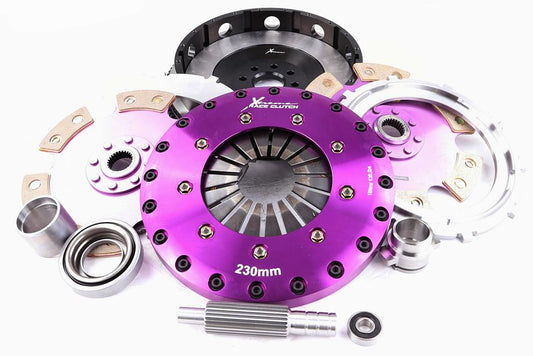 Xtreme Performance - 230mm Rigid Ceramic Twin Plate Clutch Kit Incl Flywheel 1800Nm KTY23596-2E