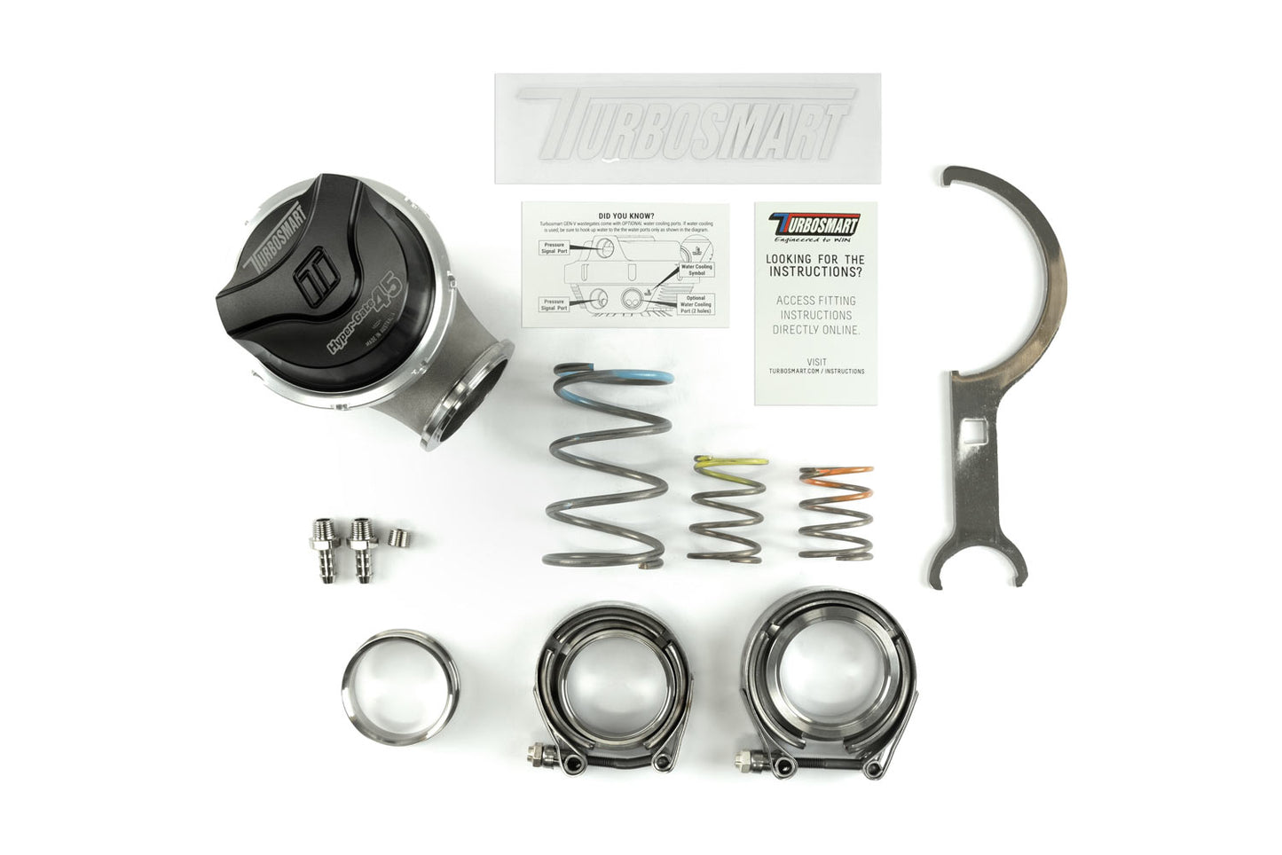 GenV HyperGate45 7psi External Wastegate (Black)