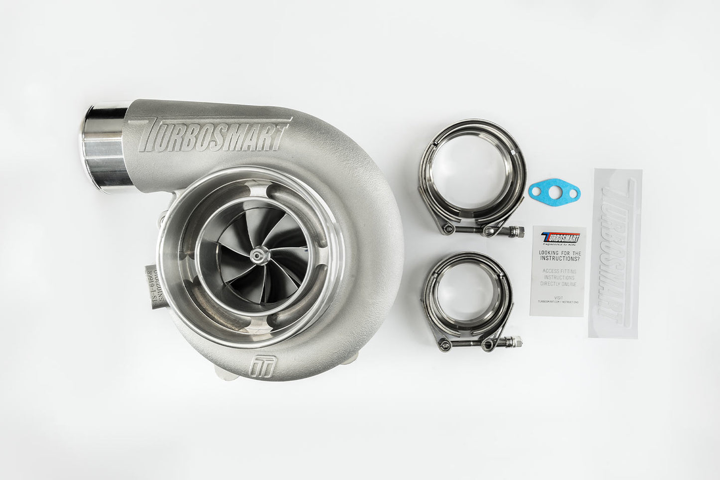 TS-1 Turbocharger 6262 V-Band 0.82AR Externally Wastegated (Reversed Rotation)