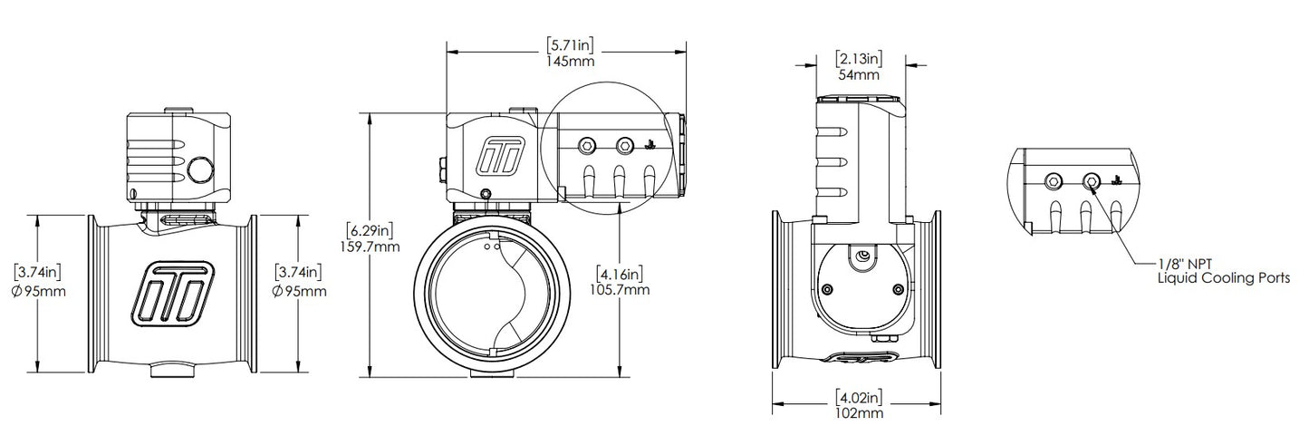 eSG76 Electronic StraightGate Black