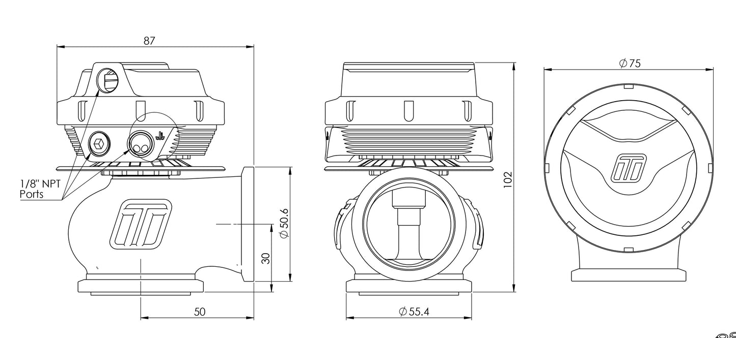 Gen-V WG40 Comp-Gate40 14psi Sleeper