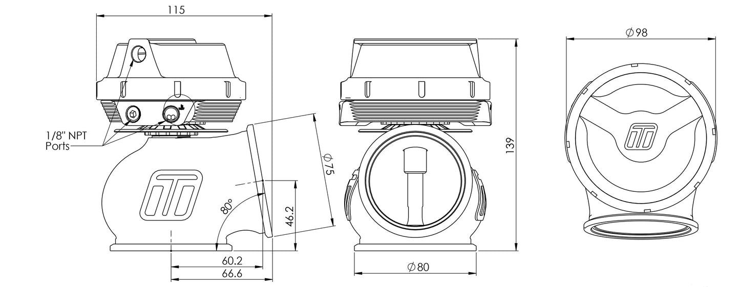 Gen-V WG60 Power-Gate60 14psi Sleeper