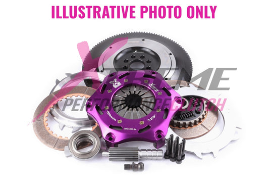 Xtreme Performance - 184mm Sprung Ceramic Twin Plate Clutch Kit Incl Flywheel 1220Nm KSU18523-2B