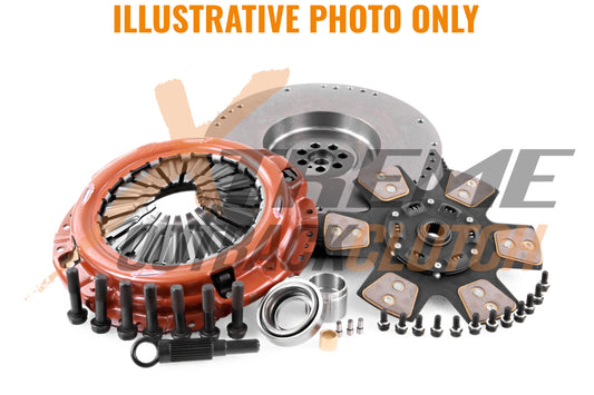 Clutch Kit - Xtreme Outback Heavy Duty Sprung Ceramic Incl Flywheel 350Nm  KSZ19520-1B