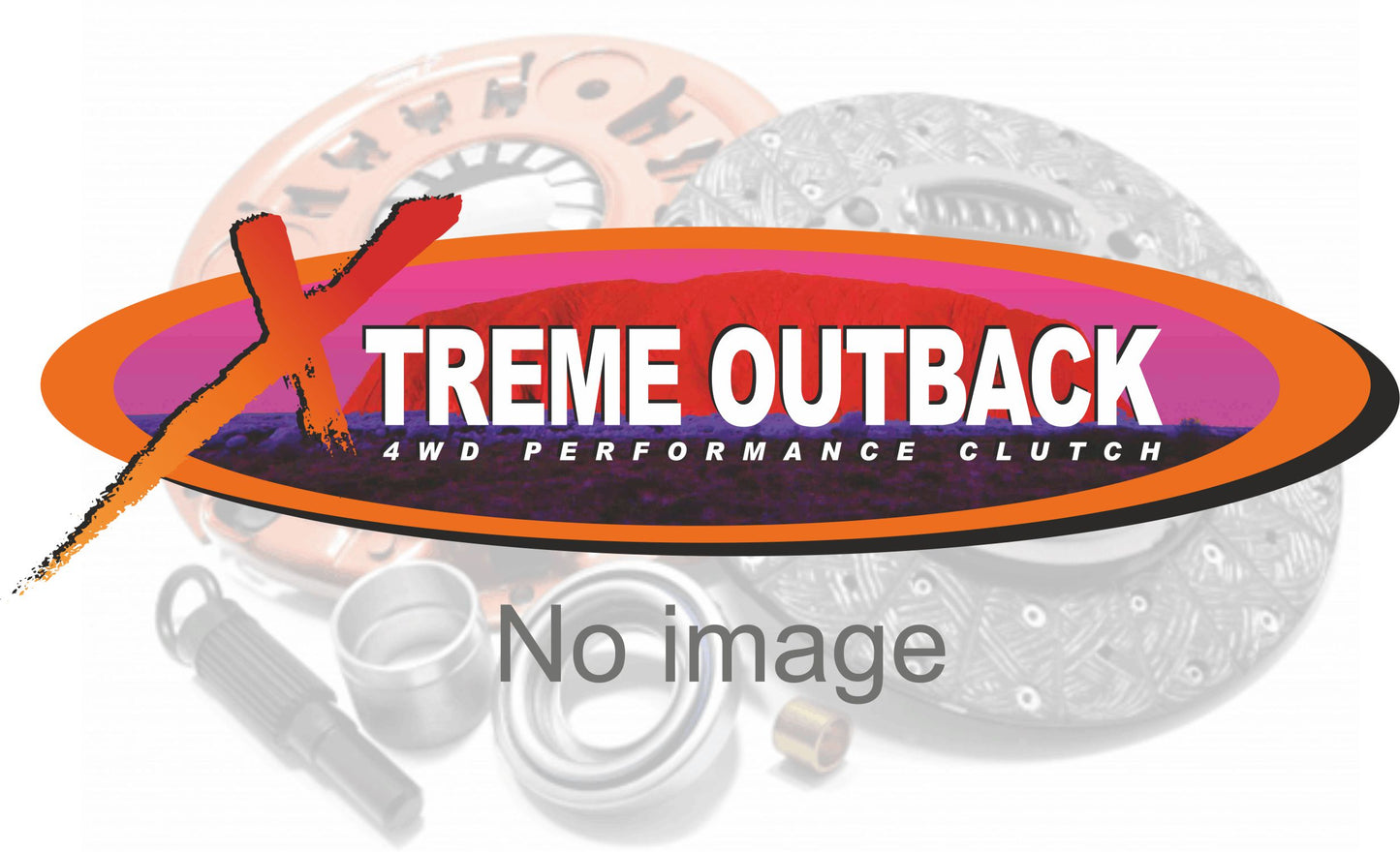 Clutch Kit - Xtreme Outback Heavy Duty Cushioned Ceramic Incl Flywheel 1110Nm  KFD28502-1CX