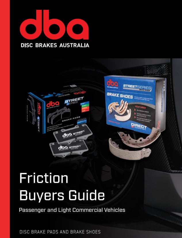 PROMO - DBA - Friction Buyers Guide catalogue PROMO - DBA -  Friction Buyers Guide catalogue