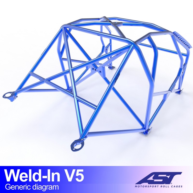CMBN02924 - Roll Cage BMW Z3 (E37) 2-door Roadster WELD IN V5