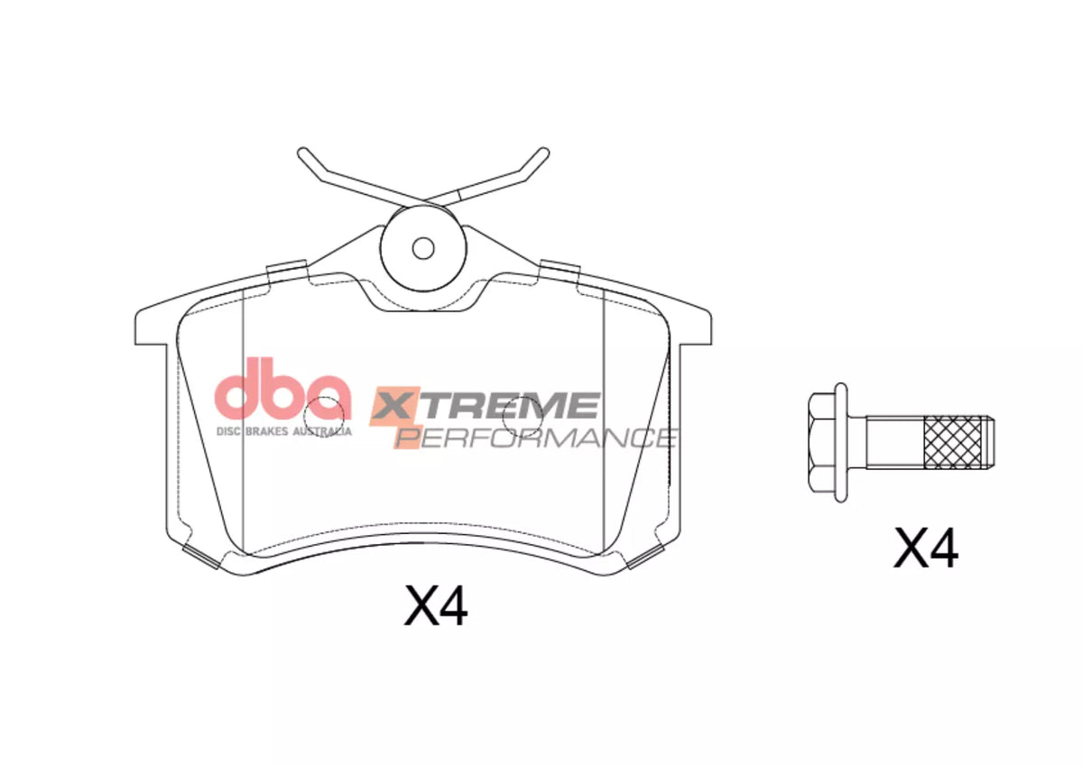 DB1192XP Brake Pads Xtreme Performance | Front