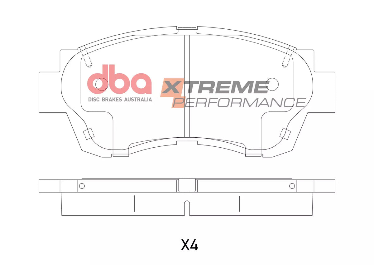 DB1209XP Brake Pads Xtreme Performance | Front