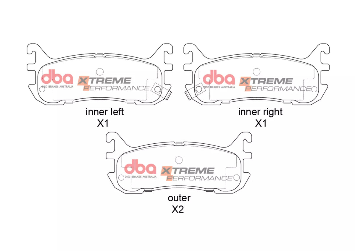 DB1283XP Brake Pads Xtreme Performance