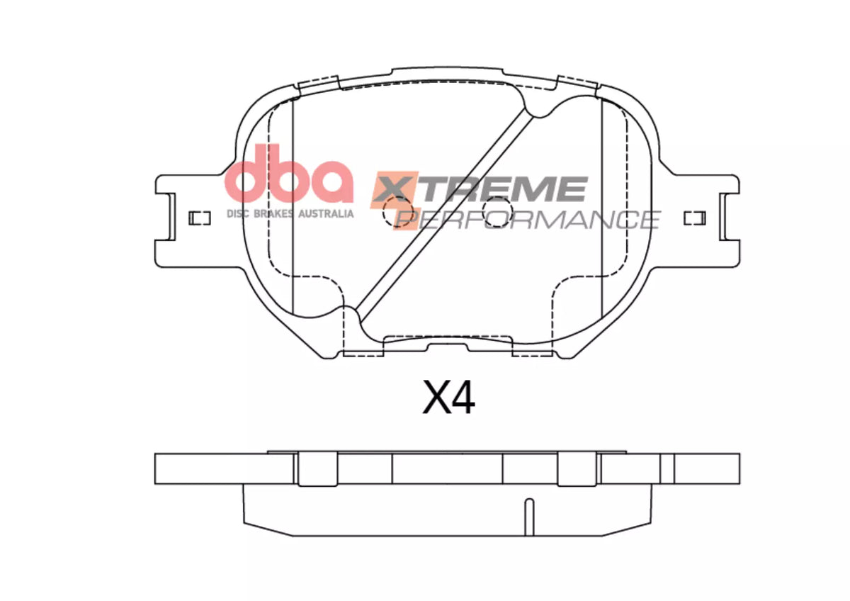 DB1431XP Brake Pads Xtreme Performance | Rear