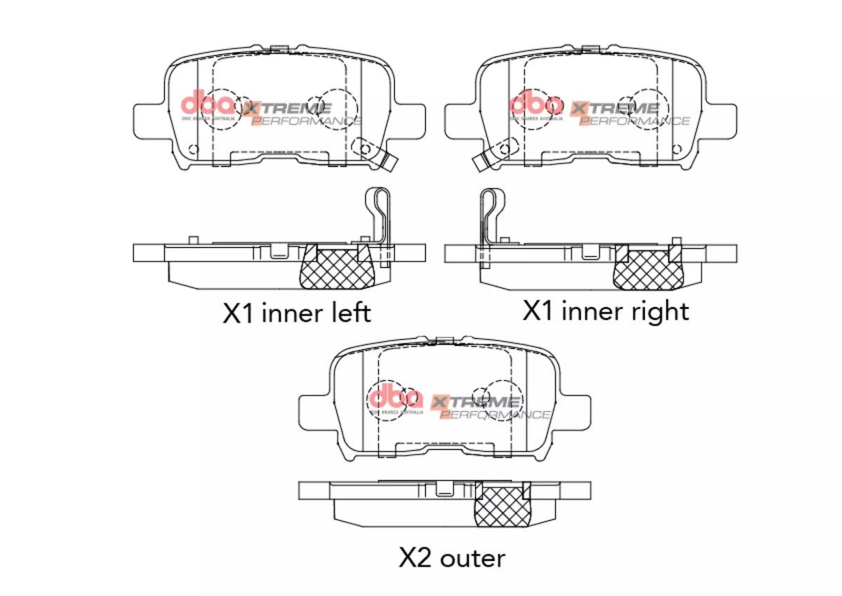 DB1440XP Brake Pads Xtreme Performance | Front