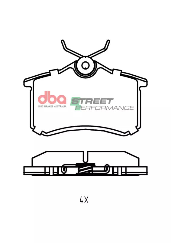 DB1449SP Brake Pads Street Performance | Rear
