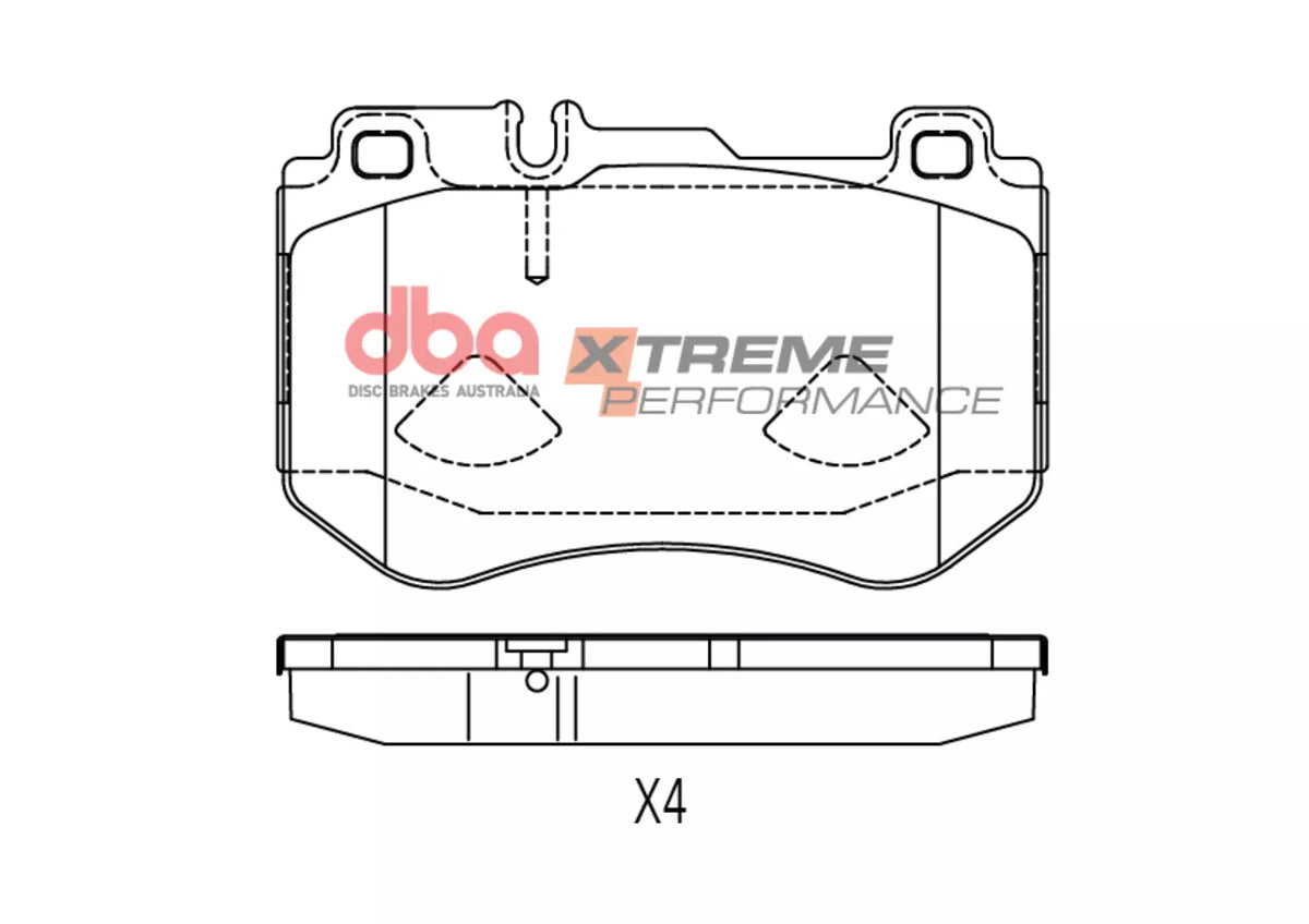 DB15036XP Brake Pads Xtreme Performance | Front