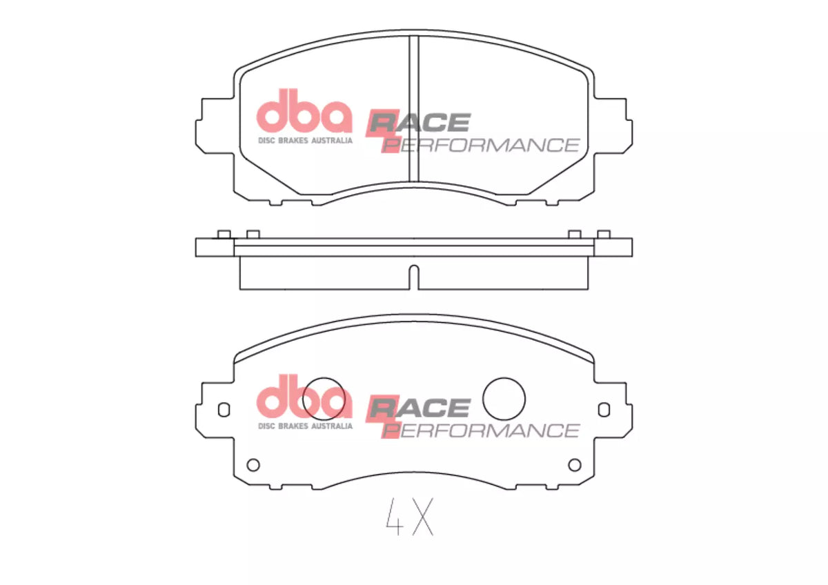 DB15042RP Brake Pads Race Performance | Front Axle