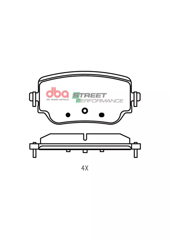 DB15082SP Brake Pads Street Performance | Rear
