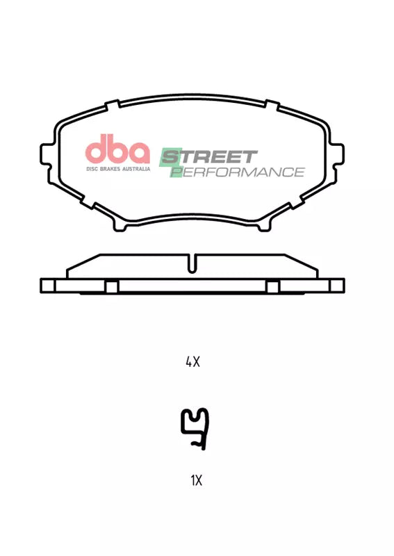 DB1513SP Brake Pads Street Performance | Front