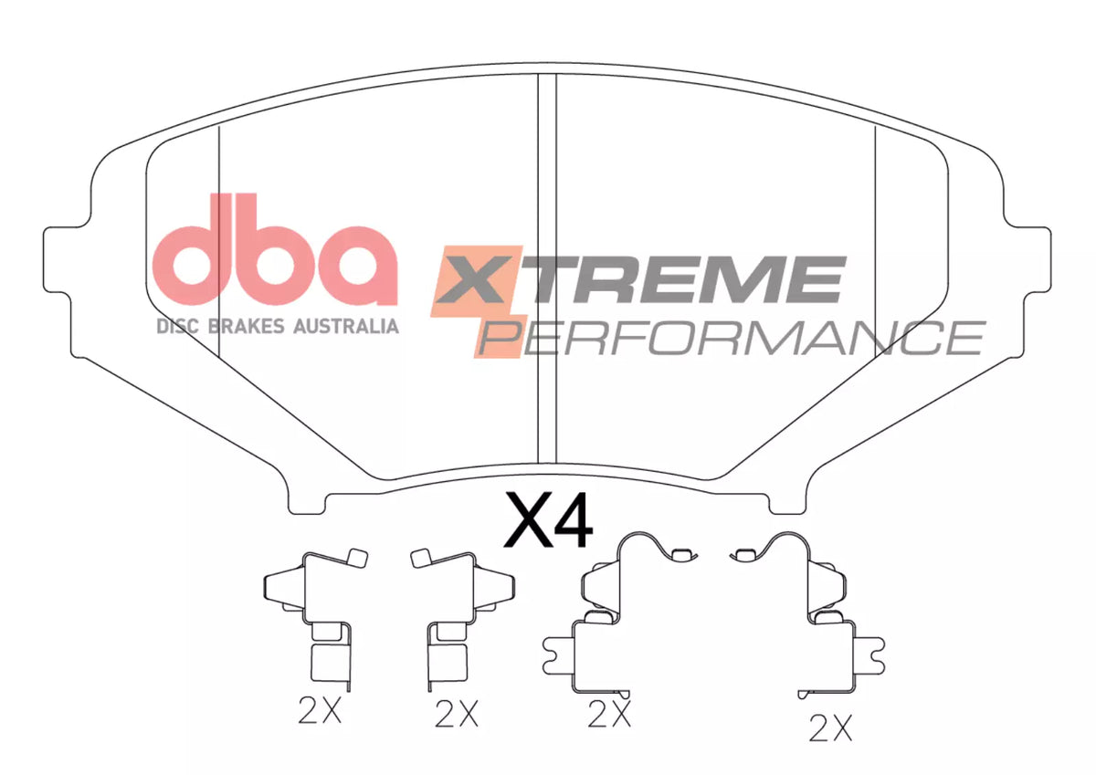 DB1513XP Brake Pads Xtreme Performance | Front Axle