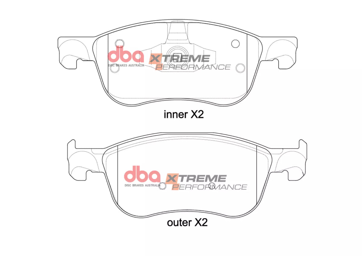 DB15149XP Brake Pads Xtreme Performance | Front Axle