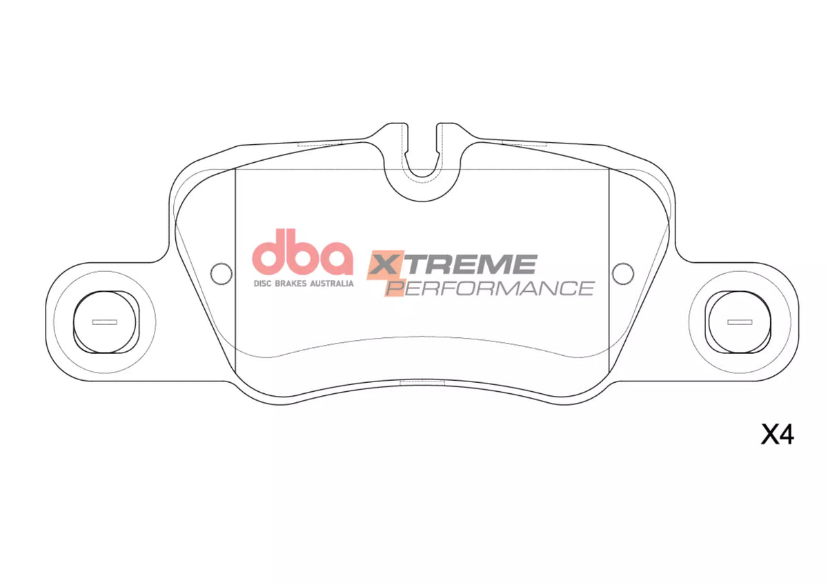 DB15227XP Brake Pads Xtreme Performance | Rear Axle