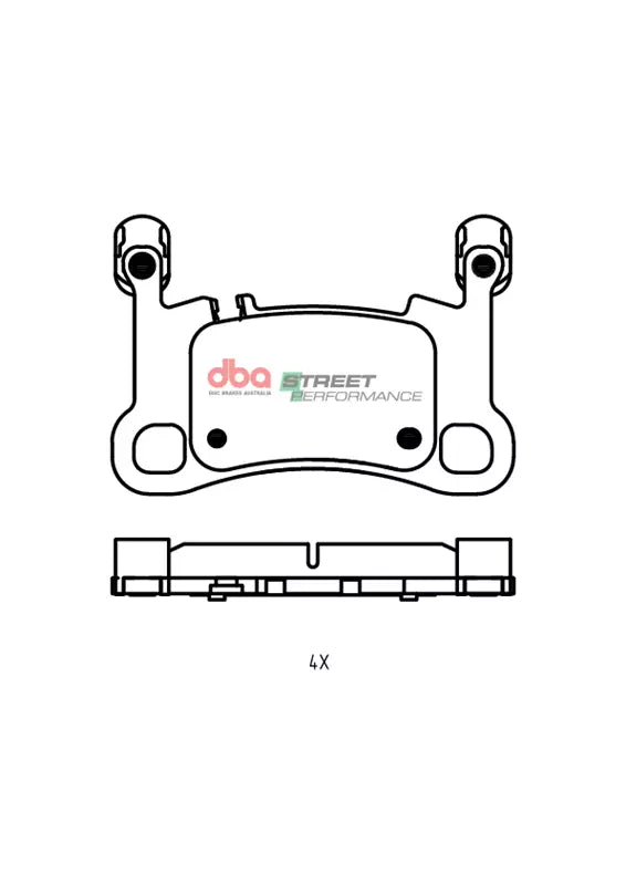 DB15280SP Brake Pads Street Performance | Rear