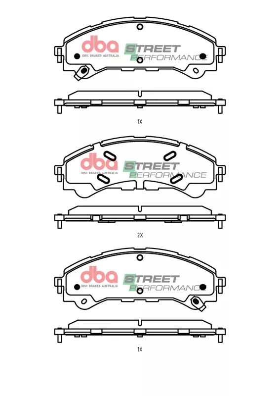 DB15283SP Brake Pads Street Performance | Front
